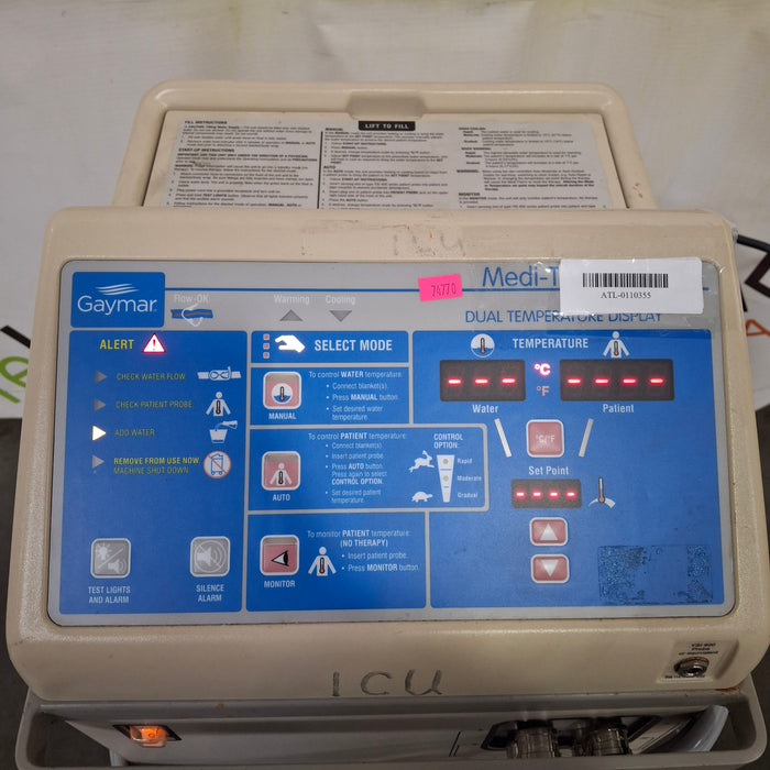 Gaymar Medi-Therm III MTA7900 Hyper/Hypothermia Machine