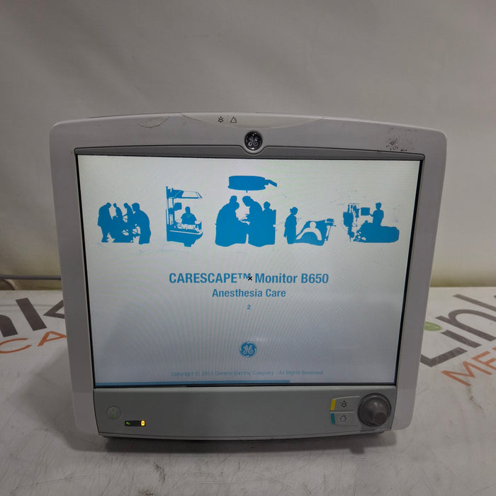 GE Healthcare GE Healthcare Carescape B650 Anesthesia Care Patient Monitor Patient Monitors reLink Medical