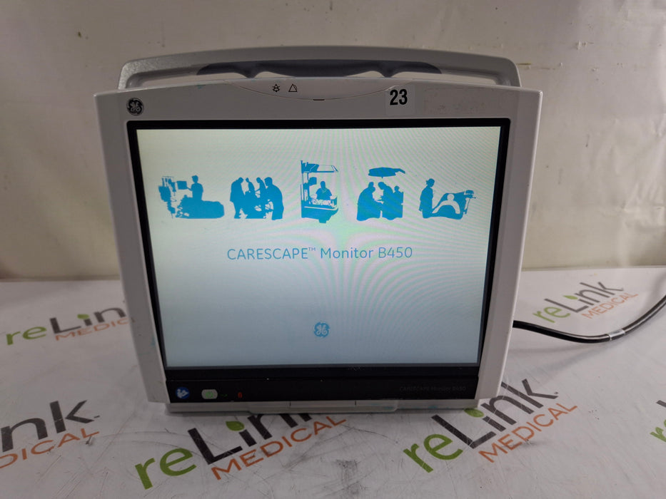 GE Healthcare GE Healthcare Carescape B450 Patient Monitor Patient Monitors reLink Medical