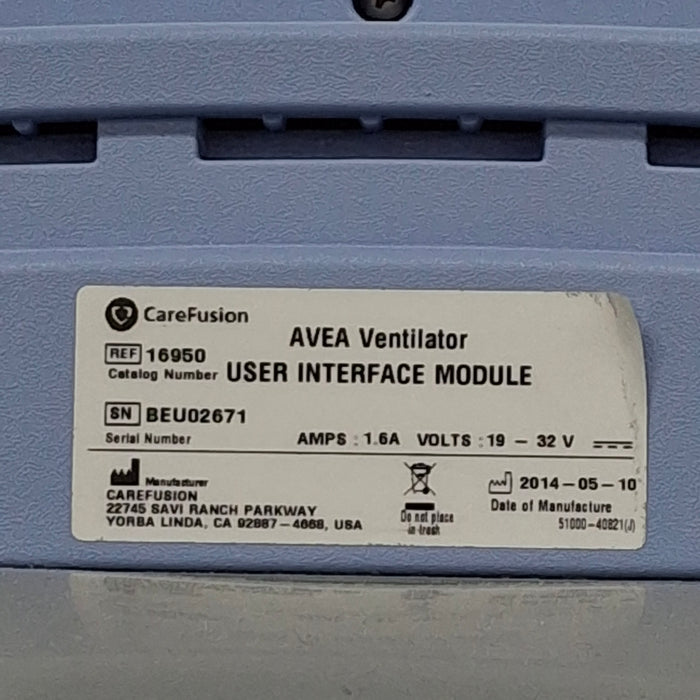 CareFusion CareFusion Avea Ventilator Respiratory reLink Medical