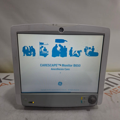 GE Healthcare GE Healthcare Carescape B650 Anesthesia Care Patient Monitor Patient Monitors reLink Medical
