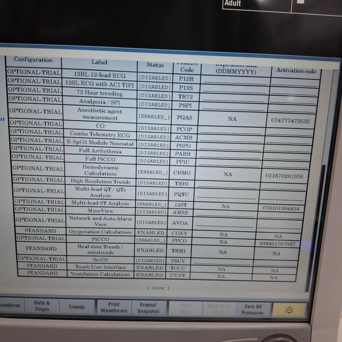 GE Healthcare GE Healthcare Carescape B650 Anesthesia Care Patient Monitor Patient Monitors reLink Medical