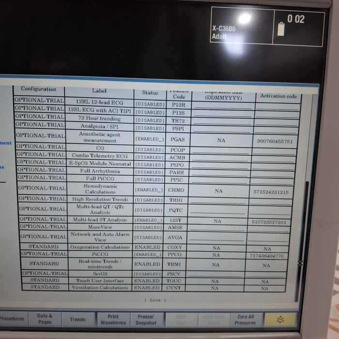 GE Healthcare GE Healthcare Carescape B650 Anesthesia Care Patient Monitor Patient Monitors reLink Medical