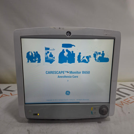 GE Healthcare GE Healthcare Carescape B650 Anesthesia Care Patient Monitor Patient Monitors reLink Medical