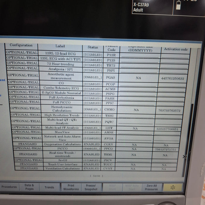 GE Healthcare GE Healthcare Carescape B650 Anesthesia Care Patient Monitor Patient Monitors reLink Medical