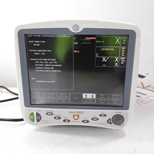 GE Healthcare GE Healthcare Dash 5000 - GE/Nellcor SpO2 Patient Monitor Patient Monitors reLink Medical