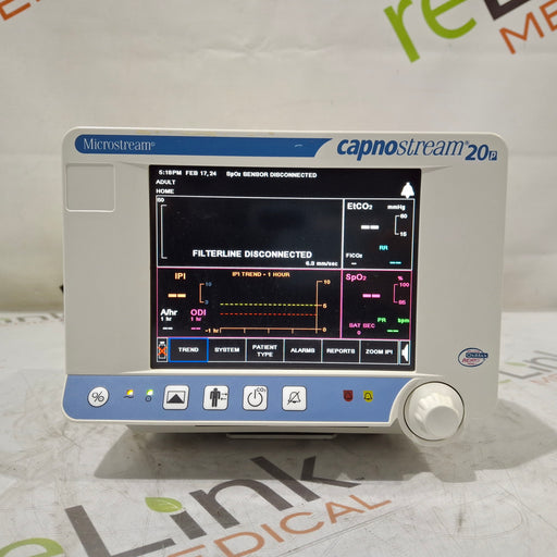 Oridion Oridion Capnostream 20P Capnography Monitor Patient Monitors reLink Medical