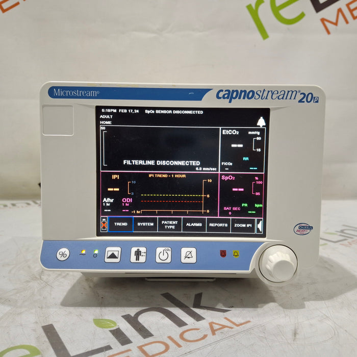 Oridion Oridion Capnostream 20P Capnography Monitor Patient Monitors reLink Medical