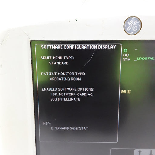 GE Healthcare GE Healthcare Dash 3000 - Masimo SpO2 Patient Monitor Patient Monitors reLink Medical