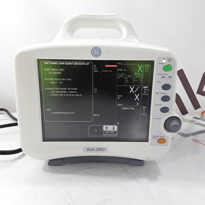 GE Healthcare GE Healthcare Dash 3000 - GE/Nellcor SpO2 Patient Monitor Patient Monitors reLink Medical