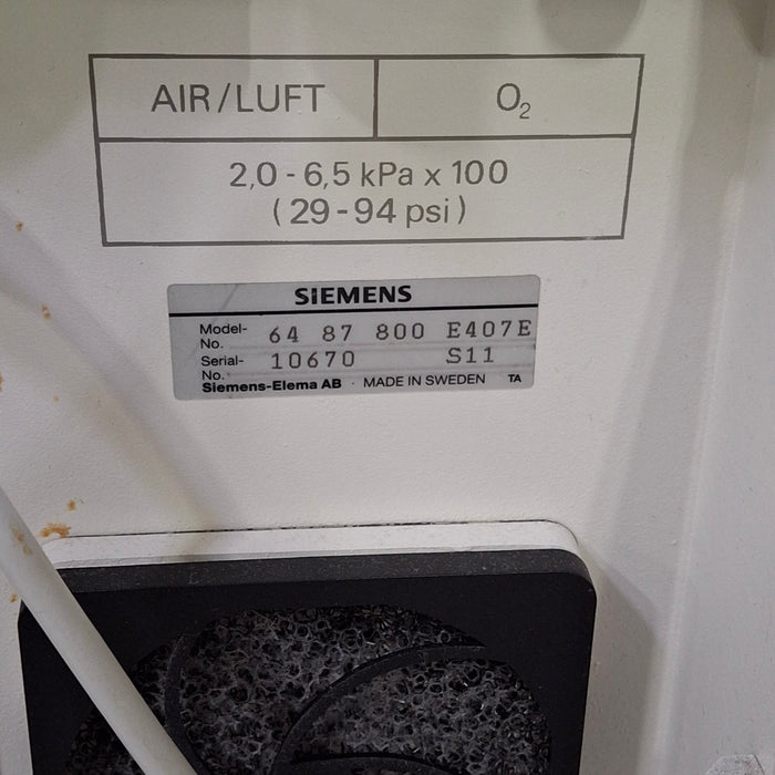 Maquet Maquet Servo U Ventilator Respiratory reLink Medical