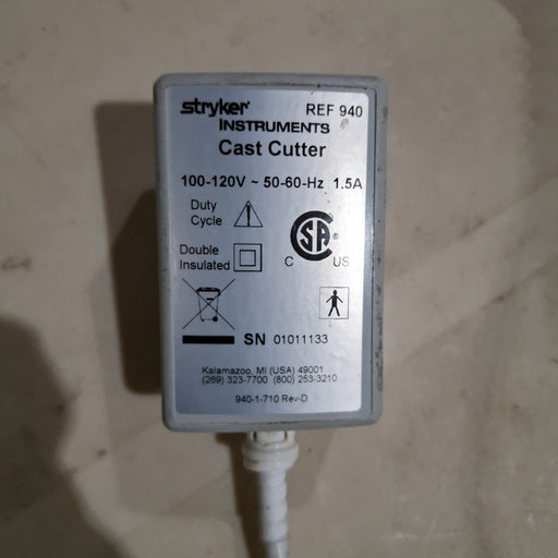 Stryker Stryker 940 Cast Cutter Surgical Instruments reLink Medical