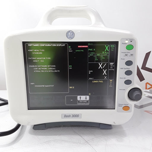 GE Healthcare GE Healthcare Dash 3000 - Masimo SpO2 Patient Monitor Patient Monitors reLink Medical