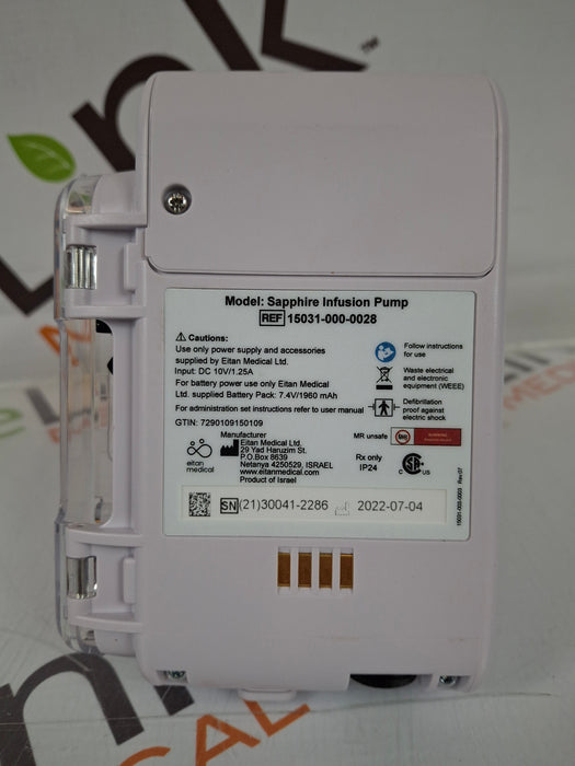 QCore Medical QCore Medical Sapphire Multi-Therapy Infusion Pump Infusion Pump reLink Medical