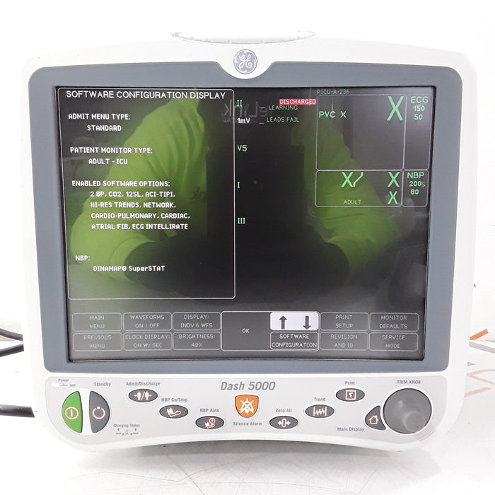 GE Healthcare GE Healthcare Dash 5000 - GE/Nellcor SpO2 Patient Monitor Patient Monitors reLink Medical