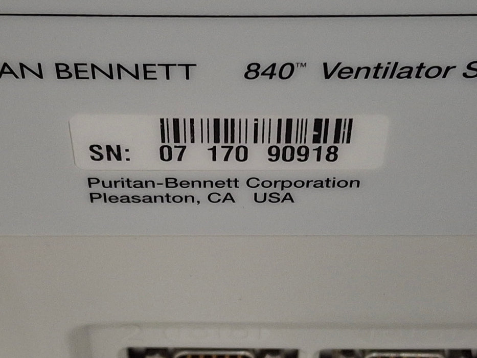 Puritan Bennett Puritan Bennett 840 Ventilator Respiratory reLink Medical