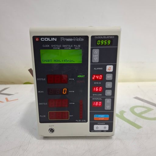 Colin Medical Instruments Colin Medical Instruments Press-Mate Vital Signs Monitor Patient Monitors reLink Medical