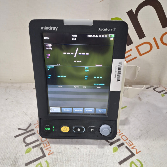 Mindray Mindray Accutorr 7 Vital Signs Monitor Patient Monitors reLink Medical