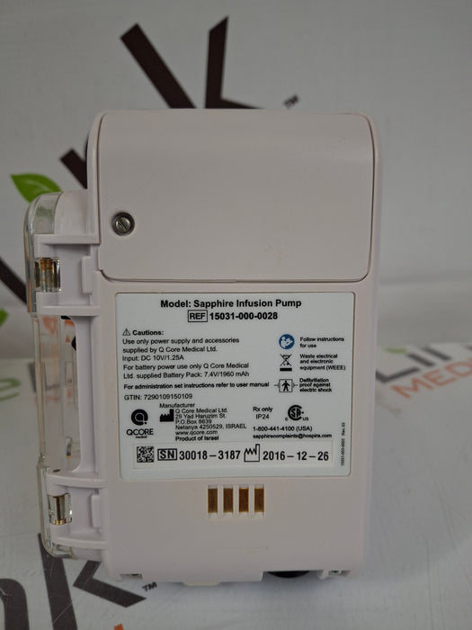 QCore Medical QCore Medical Sapphire Multi-Therapy Infusion Pump Infusion Pump reLink Medical