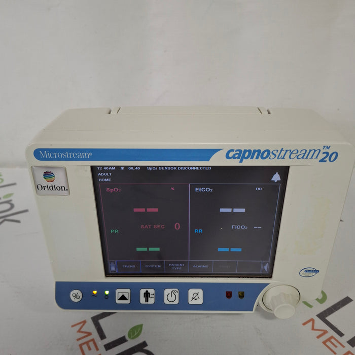 Oridion Capnostream 20 Capnography Monitor