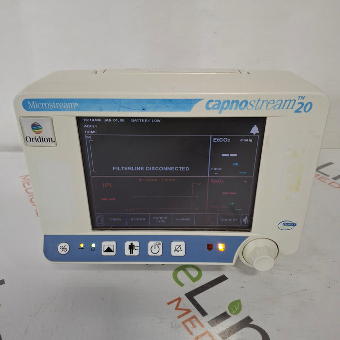Oridion Oridion Capnostream 20 Capnography Monitor Patient Monitors reLink Medical