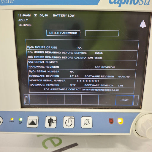 Oridion Oridion Capnostream 20 Capnography Monitor Patient Monitors reLink Medical