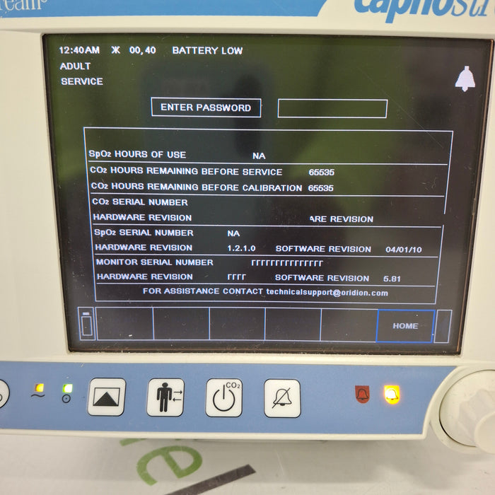 Oridion Oridion Capnostream 20 Capnography Monitor Patient Monitors reLink Medical