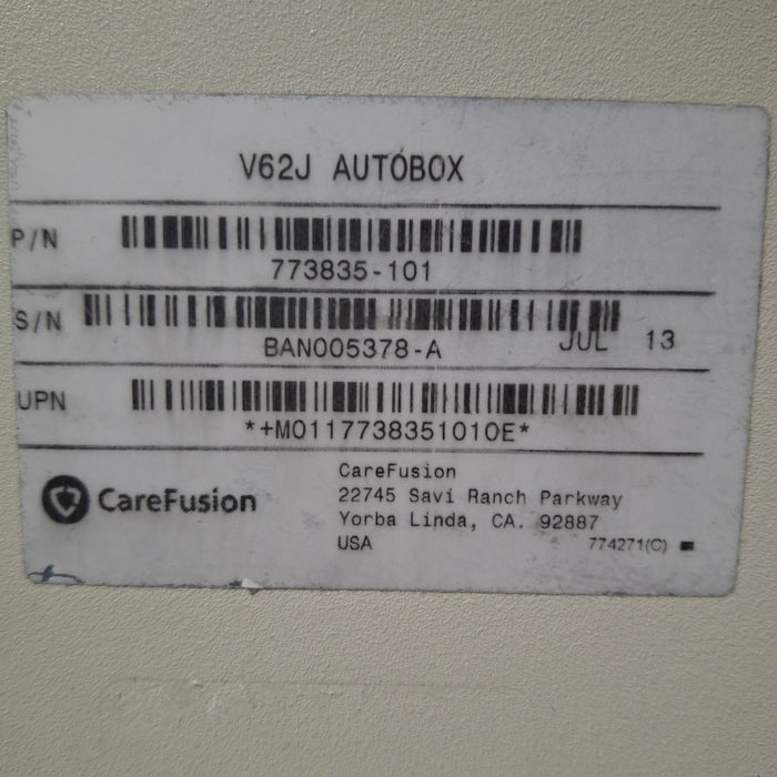 CareFusion CareFusion V62 Autobox Respiratory reLink Medical
