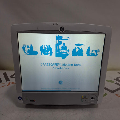 GE Healthcare GE Healthcare Carescape B650 Neonatal Care Patient Monitor Patient Monitors reLink Medical