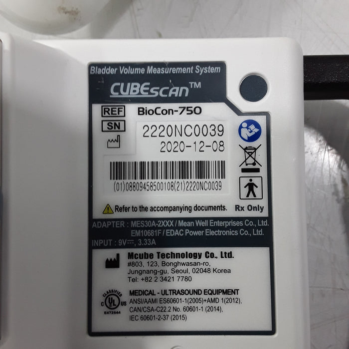 Medline Medline CubeScan BioCon 750 Bladder Scanner Surgical Equipment reLink Medical