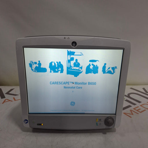 GE Healthcare GE Healthcare Carescape B650 Neonatal Care Patient Monitor Patient Monitors reLink Medical