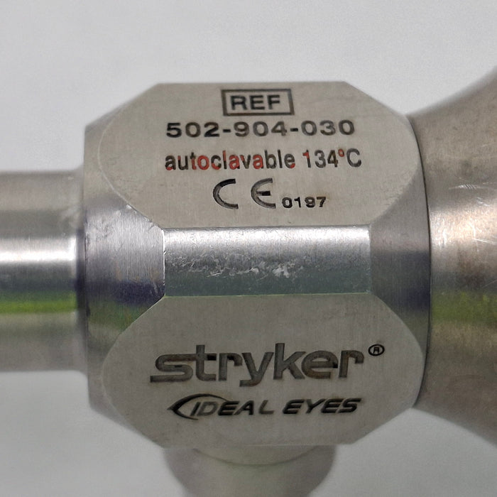 Stryker Stryker 502-904-030 4mm 30° Precision Ideal Eyes HD Autoclavable Arthroscope Rigid Endoscopy reLink Medical