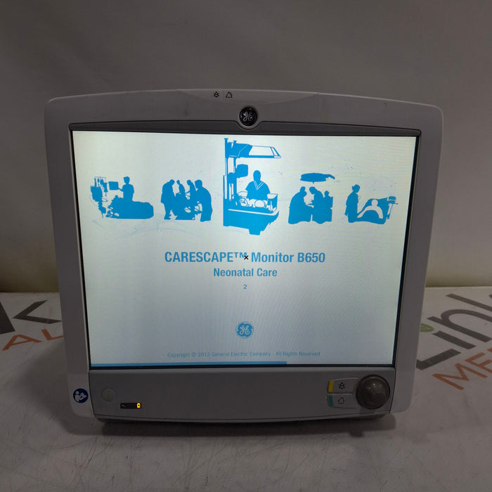 GE Healthcare GE Healthcare Carescape B650 Neonatal Care Patient Monitor Patient Monitors reLink Medical