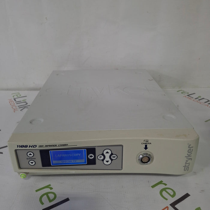 Stryker Stryker 1188HD Camera Control Unit Rigid Endoscopy reLink Medical