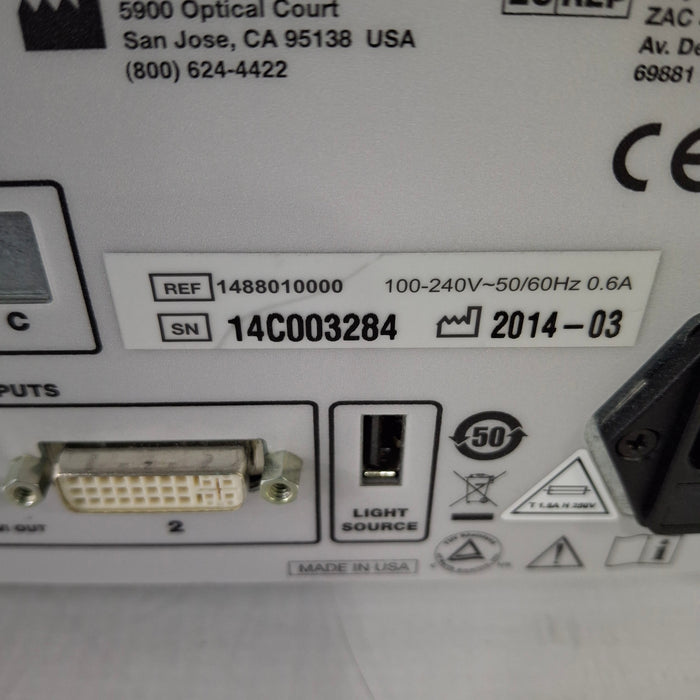 Stryker Stryker 1488HD Camera Control Unit Rigid Endoscopy reLink Medical