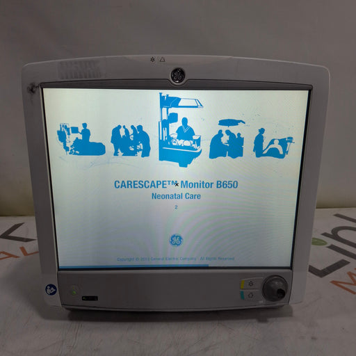 GE Healthcare GE Healthcare Carescape B650 Neonatal Care Patient Monitor Patient Monitors reLink Medical
