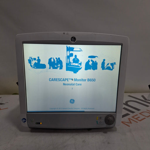 GE Healthcare GE Healthcare Carescape B650 Neonatal Care Patient Monitor Patient Monitors reLink Medical