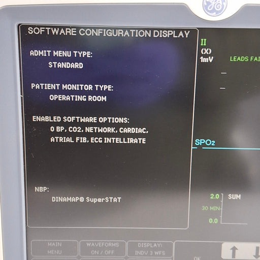 GE Healthcare GE Healthcare Dash 5000 - Masimo SpO2 Patient Monitor Patient Monitors reLink Medical