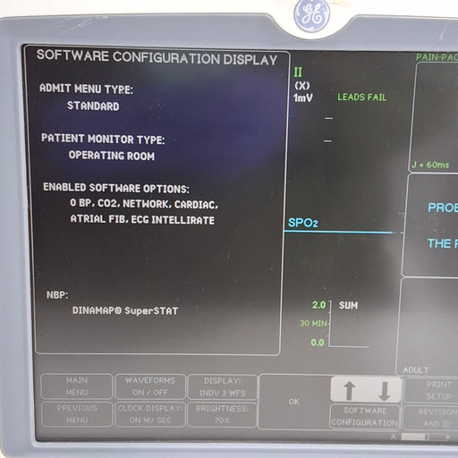 GE Healthcare GE Healthcare Dash 5000 - Masimo SpO2 Patient Monitor Patient Monitors reLink Medical