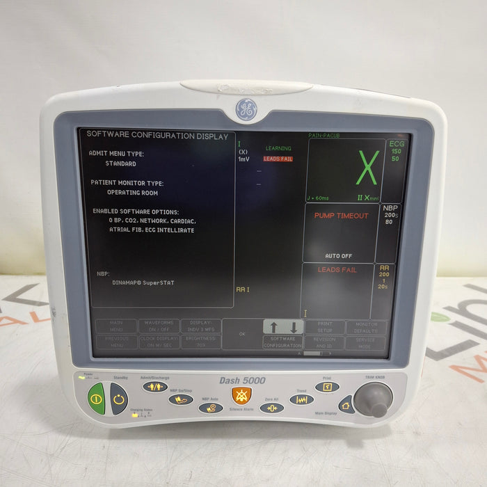 GE Healthcare GE Healthcare Dash 5000 - Masimo SpO2 Patient Monitor Patient Monitors reLink Medical