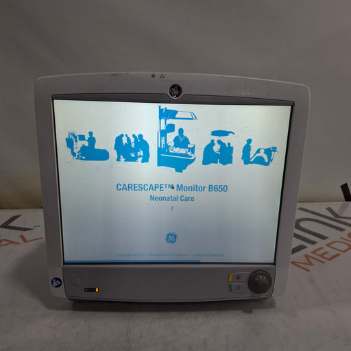 GE Healthcare GE Healthcare Carescape B650 Neonatal Care Patient Monitor Patient Monitors reLink Medical