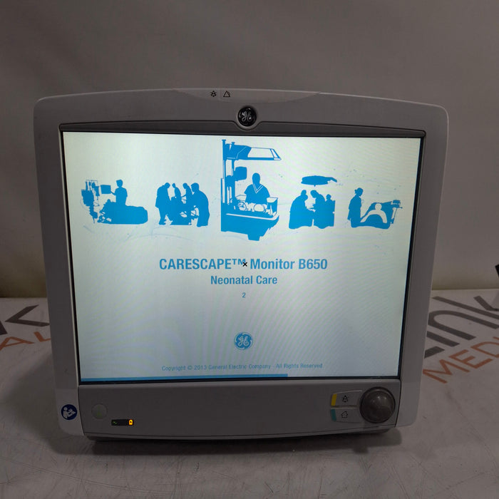 GE Healthcare GE Healthcare Carescape B650 Neonatal Care Patient Monitor Patient Monitors reLink Medical
