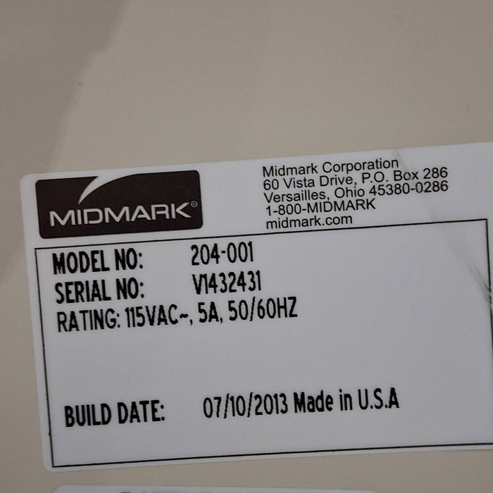 Midmark 204 Exam Table