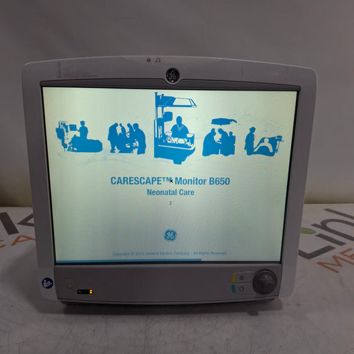 GE Healthcare GE Healthcare Carescape B650 Neonatal Care Patient Monitor Patient Monitors reLink Medical