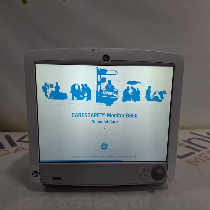 GE Healthcare GE Healthcare Carescape B650 Neonatal Care Patient Monitor Patient Monitors reLink Medical