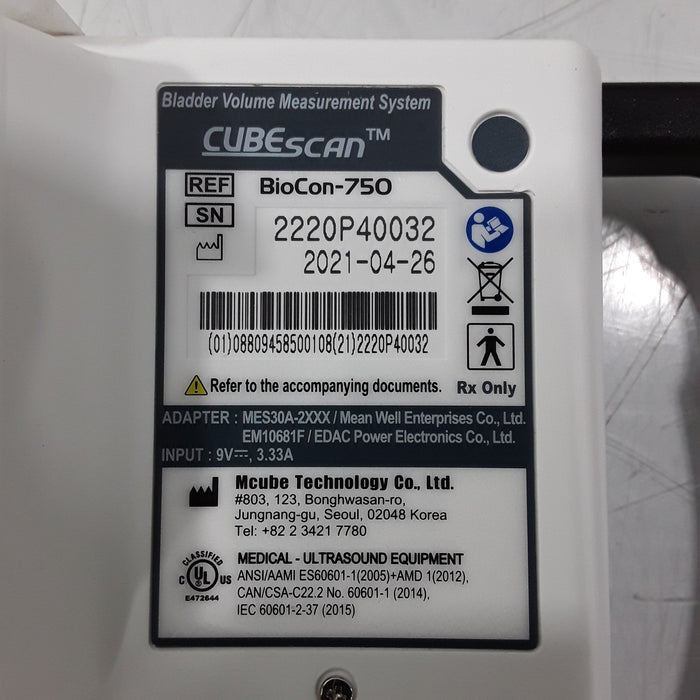 Medline Medline CubeScan BioCon 750 Bladder Scanner Surgical Equipment reLink Medical