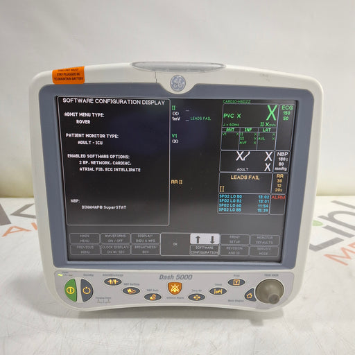 GE Healthcare GE Healthcare Dash 5000 - Masimo SpO2 Patient Monitor Patient Monitors reLink Medical