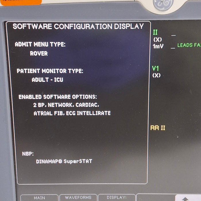 GE Healthcare GE Healthcare Dash 5000 - Masimo SpO2 Patient Monitor Patient Monitors reLink Medical