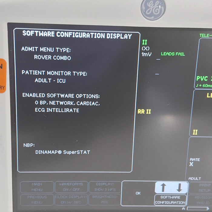 GE Healthcare GE Healthcare Dash 3000 - Masimo SpO2 Patient Monitor Patient Monitors reLink Medical