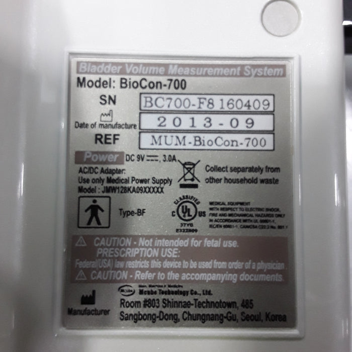 Medline Medline CubeScan BioCon 700 Bladder Scanner Surgical Equipment reLink Medical
